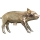 Areaware - Bank in the Form of a Pig Chrom Guld